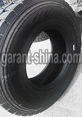 Bontyre R-950 (универсальная) 385/65 R22.5 160K 20PR - Фото сбоку шины на улице